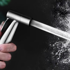 Handheld Toilet Bidet Spray Shower Head Stainless Steel Shattaf Bathroom Sprayer