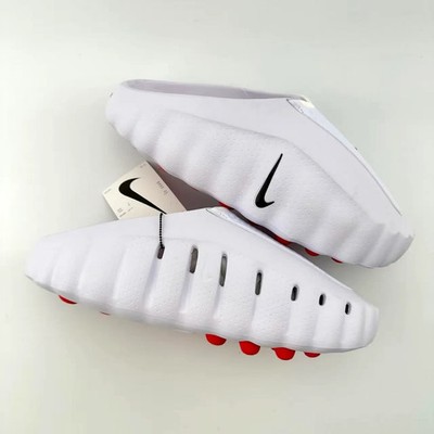 Authentic Nike Mind 001 Mules White Speed Red HQ4307-101 Men s New