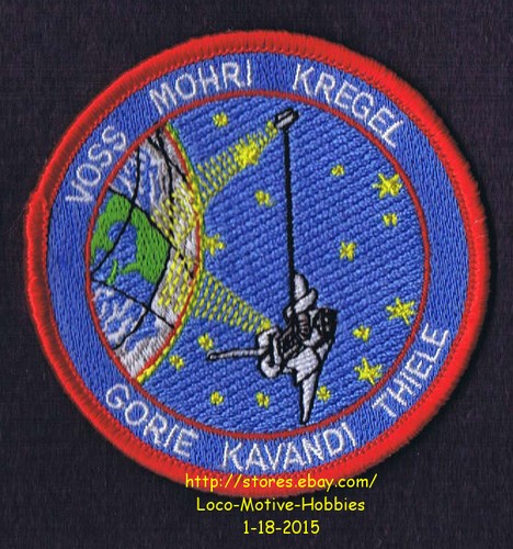 LMH PATCH Badge NASA SPACE SHUTTLE Endeavour 2000 STS-99 Mission SRTM NASDA 3"
