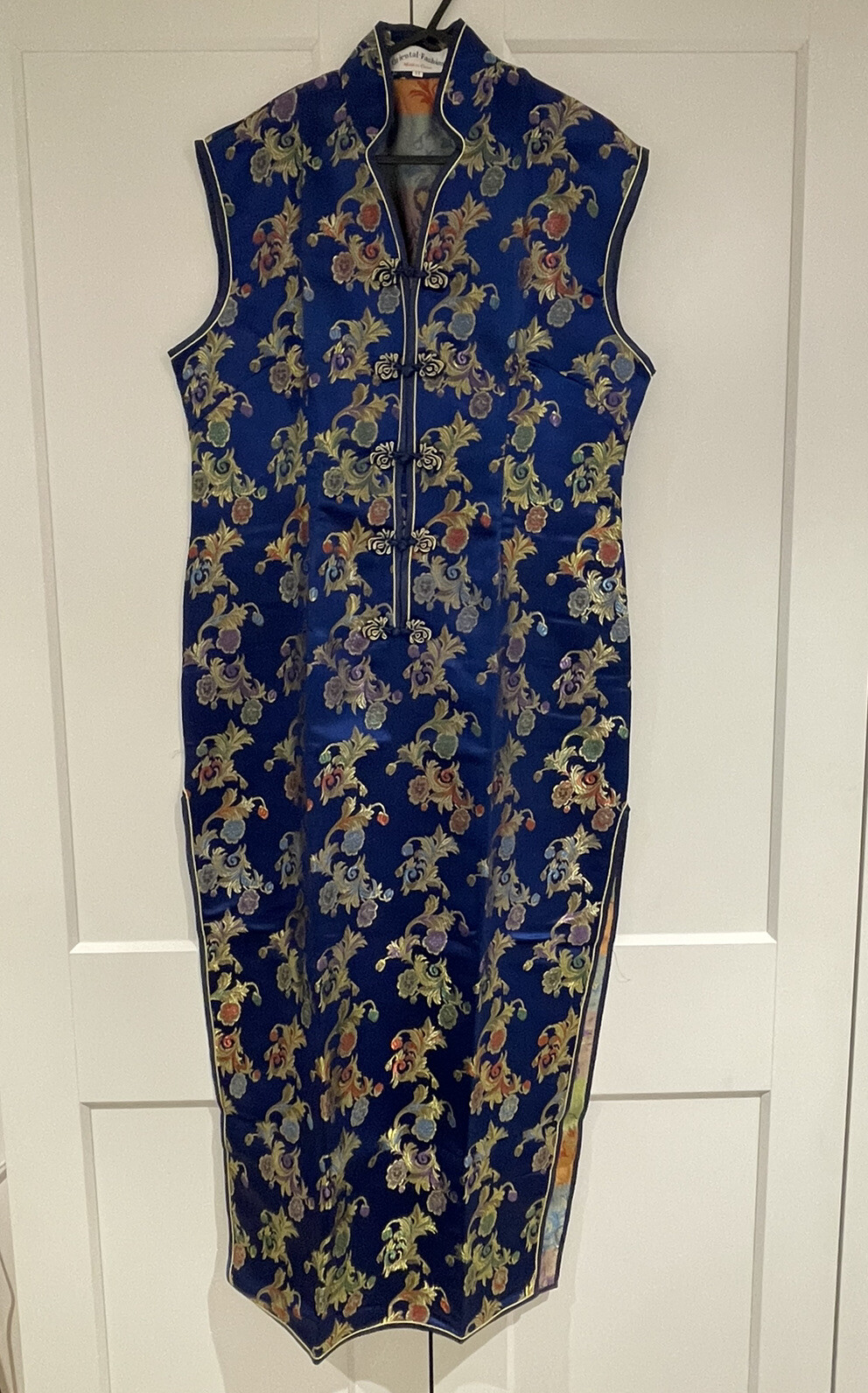 BRAND NEW ORIENTAL STYLE DRESS SIZE 44 eBay