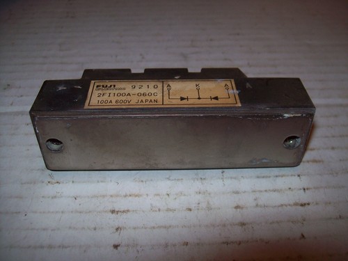 FUJI 2FI100A-060C MODULO PONTE MEZZA ONDA DOPPIO DIODO 600V 100A P1528 - Foto 6 di 6