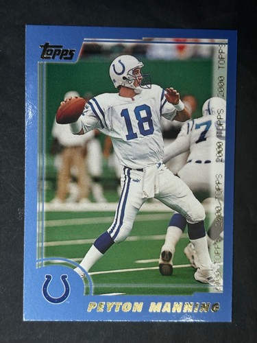 2000 Topps - #100 Peyton Manning Colts