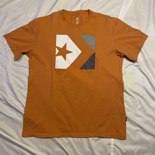 Converse All Star T Shirt Orange Men's 