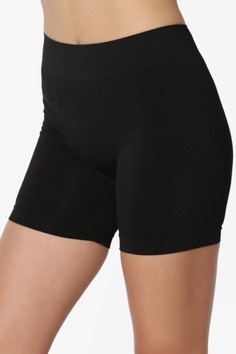 TheMogan 11~32" Basic Boy Shorts/ Bermuda / Capri / Full Length Stretch Leggings - Picture 4 of 158