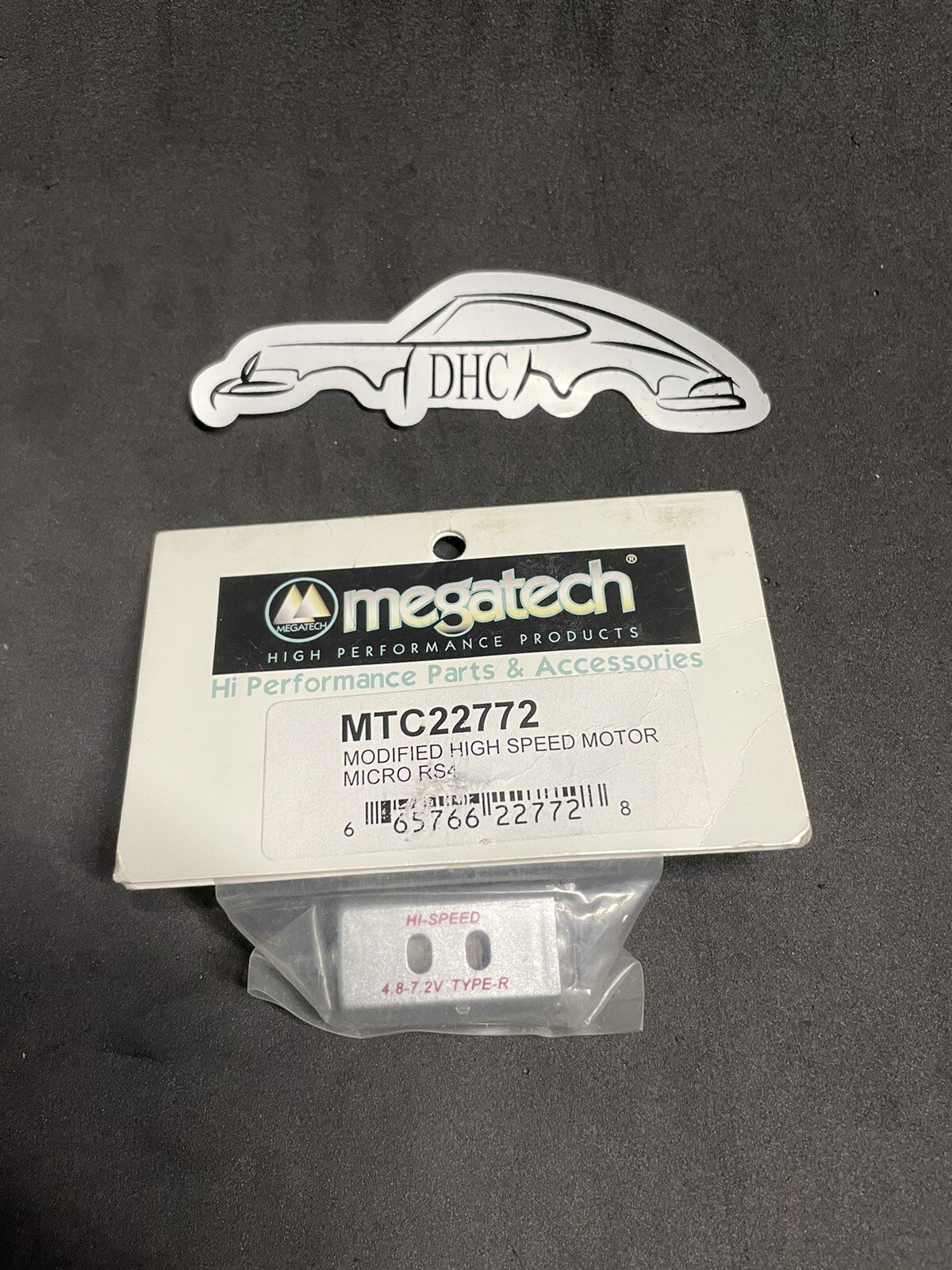 Part # Mtc22772 Mod Hi Speed Motor Hpi Micro Rs4 Silver