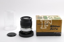 Mint In Box Nikon Nikkor Q Auto 135mm F/2.8 Non Ai Telephoto MF Lens From Japan