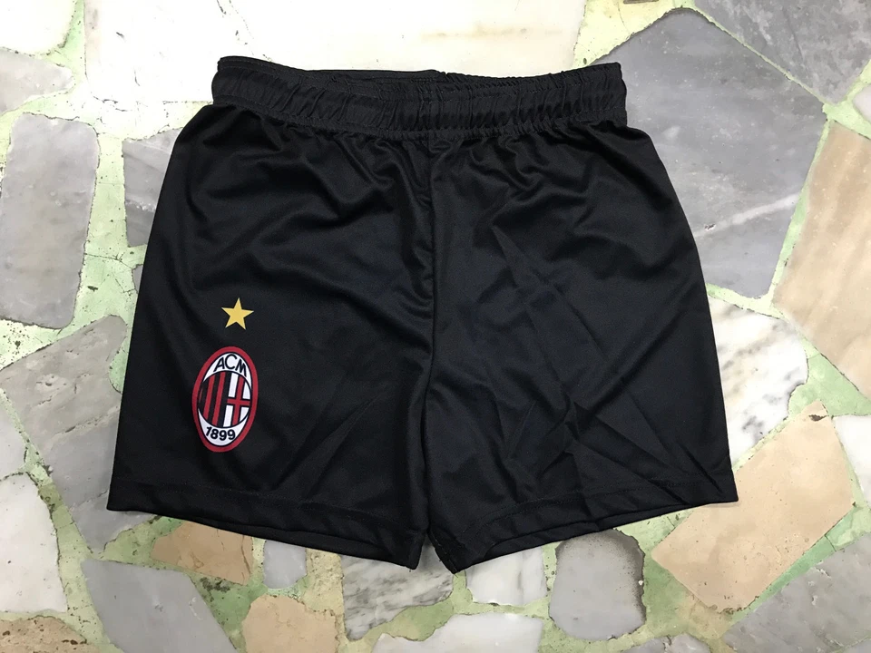 1 Short AC Milan Officiel Short Noirs Short Polyester Suso