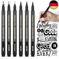 Apogo Kalligraphie Stift Handlettering Stifte Kaligraphiestifte Set 6