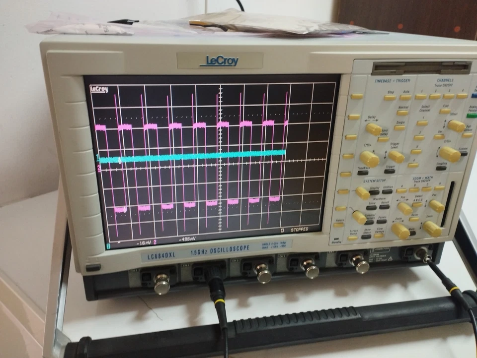 LeCroy LC684DXL 1.5 GHz 4 Channel Oscilloscope - Image 3 of 4