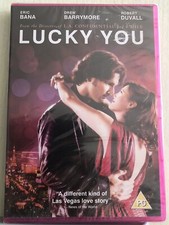 Image of LUCKY YOU,,2004,Eric Bana, Drew Barrymore,Region 2,New & Sealed Replay DVD