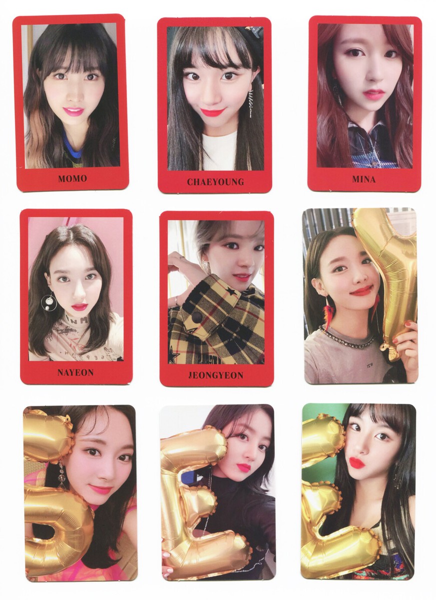TWICE - YES OR YES 6th MIni Album OFFICIAL PHOTOCARD | eBay