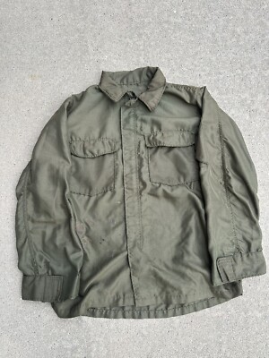 Vtg 70s US Military Army Dsa 100-71-C-1435 Scovill Gripper Zipper