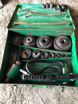 GREENLEE 7310SB HYDRAULIC KNOCKOUT PUNCH SET 1/2