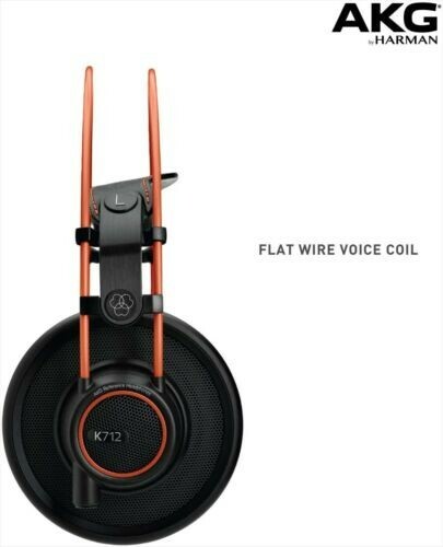 AKG K712 PRO Reference Studio Headphones Open Back Over Ear Wired