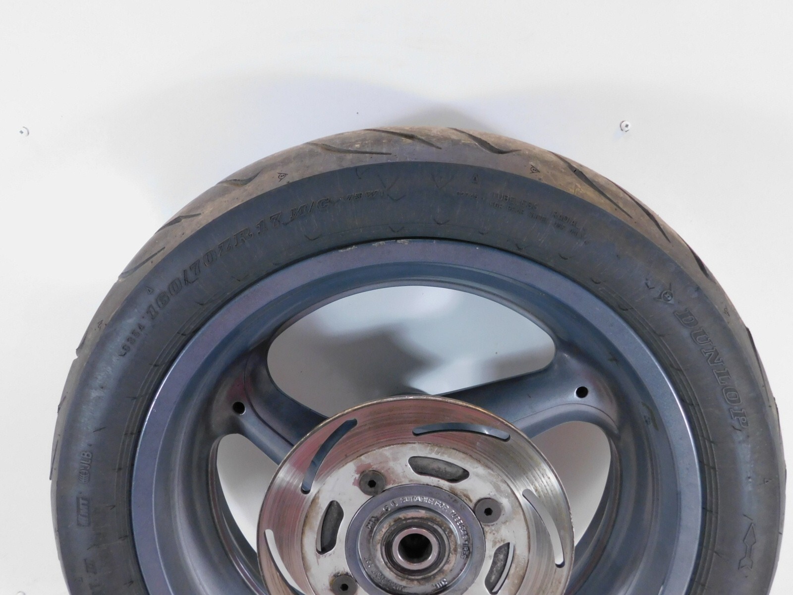 1999 & 2000 Buell X1 Lightning & M2 Cyclone Gray Grey Cast Rear Wheel ...