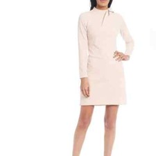 Calvin Klein Bow-Neck Sheath Dress Blossom 6