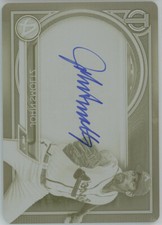 2020 Topps Tribute Auto Printing Plates Yellow #TA-JSM John Smoltz Braves 1/1