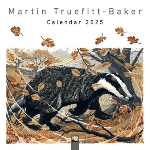 Martin Truefitt-Baker Wall Calendar 2025 (Art Calendar) by Flame Tree Studio