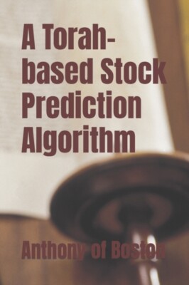 of Boston - A Torah-based Stock Prediction Algorithm - New paperback o - X555z
