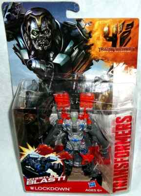 Transformers 2014 Age of Extinction LOCKDOWN Action Figure Car Missile Blast NEW