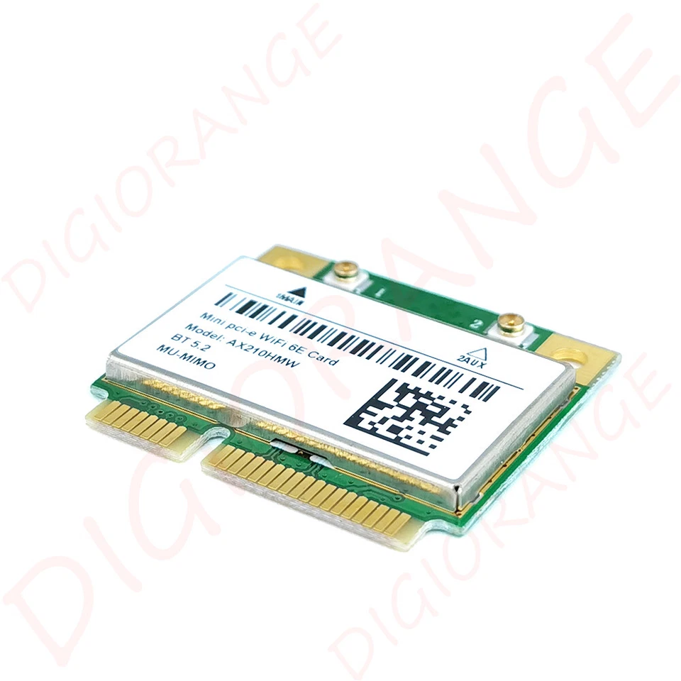 Wifi 6E 3000Mbps Bluetooth 5.2 AX210HMW For Intel AX210 Wireless Mini PCI-E Card - Image 4 of 4