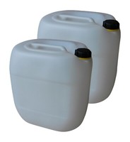 Neuware 2 X 30 Liter Kanister Natur Camping Plastekanister Wasserkanister