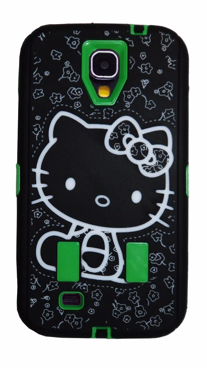 Hello Kitty Built in Screen Protector For Samsung Galaxy green | eBay