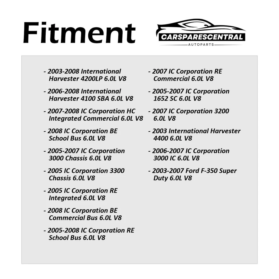 Junta de cubierta de válvula de motor izquierda para IC Corporation 3200 6,0 L 2007 Foto 3 de 4