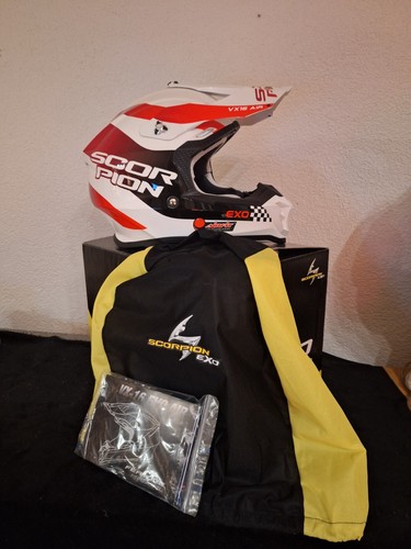 scorpion vx-16 evo air cross enduro offroadhelm größe L(59) - Bild 5 von 5