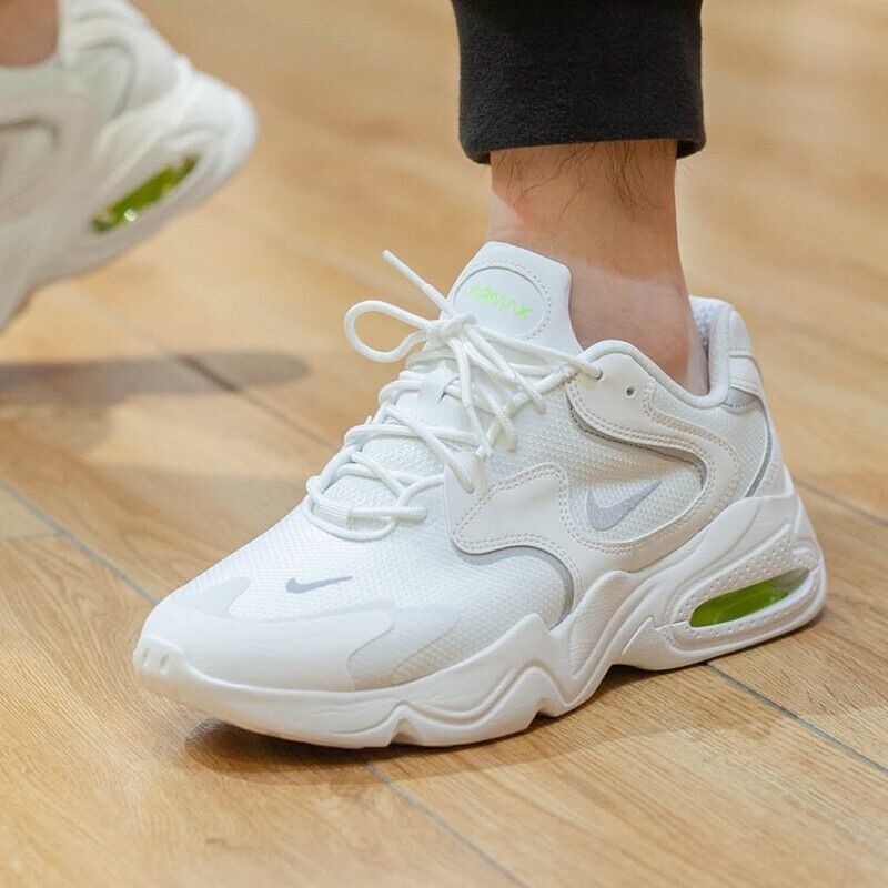 NIKE AIR MAX 2X MEN'S TRAINING SHOES WHITE WHITE CK2943105 NIKE AIR MAX 2X MEN'S TRAINING SHOES WHITE WHITE CK2943105