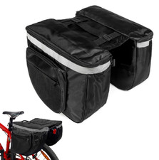 Borsa Posteriore Doppia per Biciletta Bici Borse Laterali Tasche Porta Oggetti