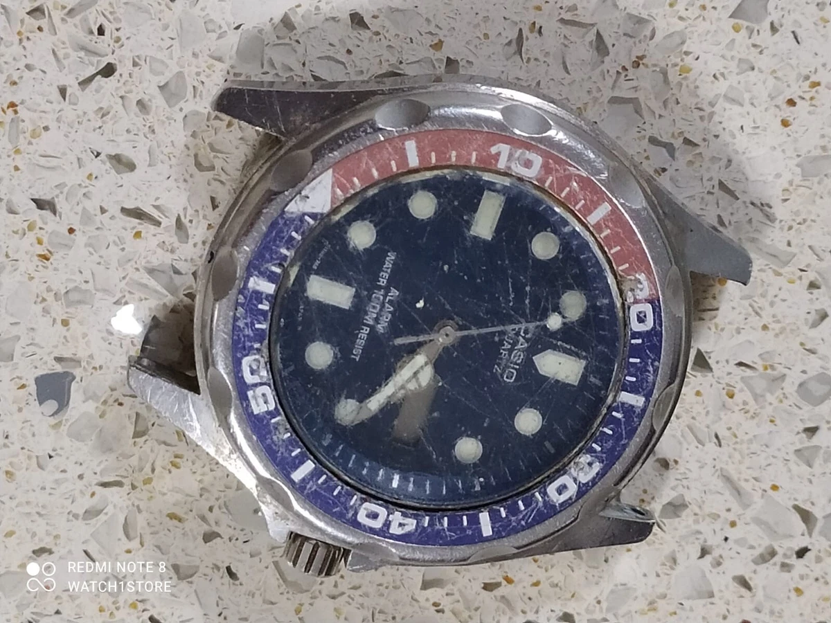 Casio pepsi cheap bezel