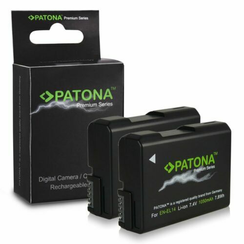 Batteria EN-EL3E + Caricabatteria DC11E Compatibile Nikon | Per D90, D300, D700 E Altri Modelli