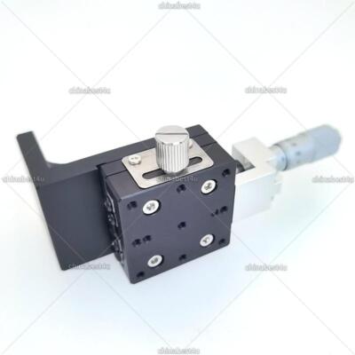 Z Axis 40*40 50*50 60*60mm Manual Displacement Fine Tuning Linear Sliding Table
