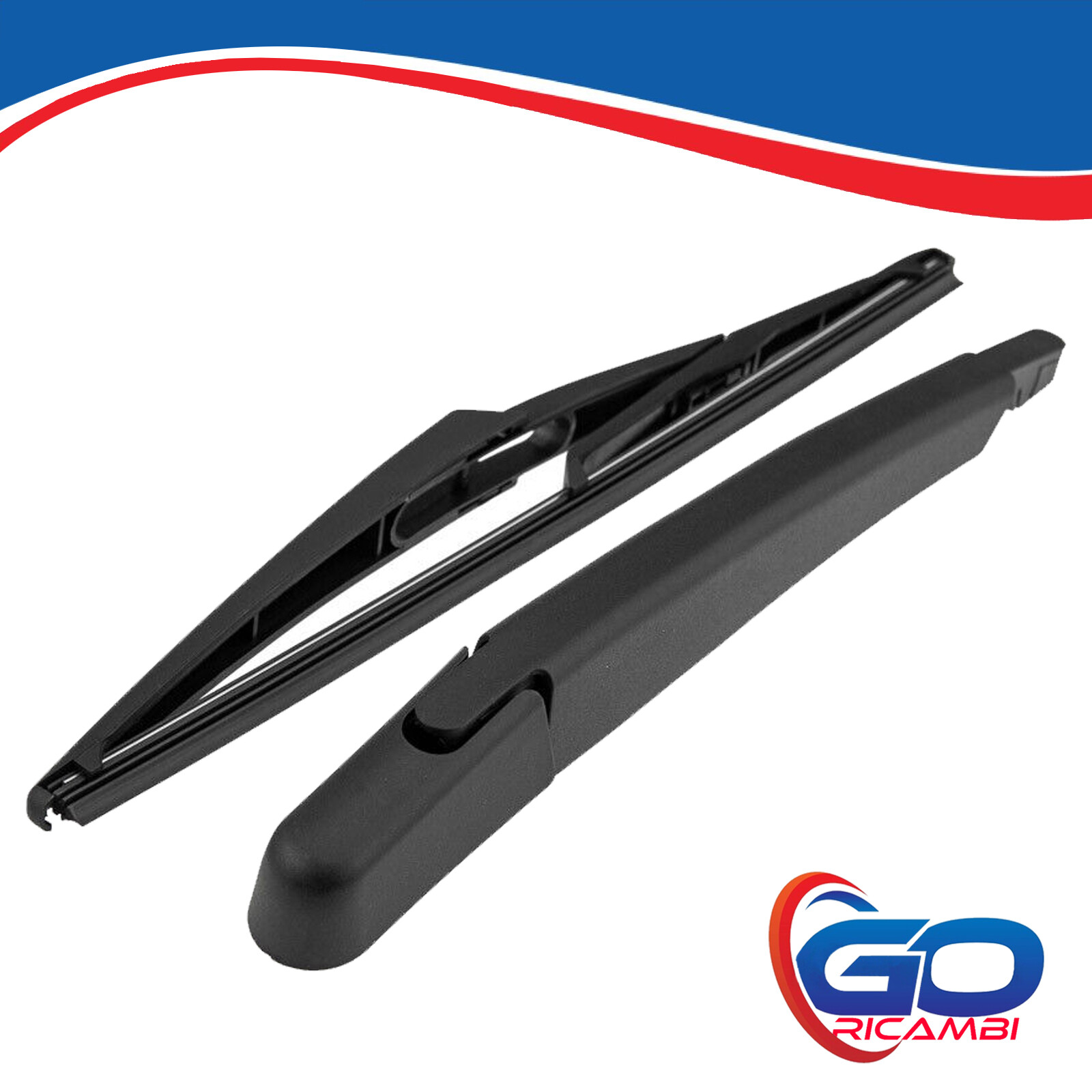 Spazzola Tergicristallo Posteriore Fiat Panda 169 2003 Lunotto Braccio - Foto 7