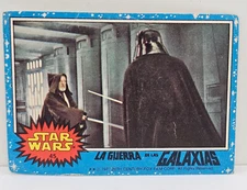 STAR WARS BLUE 1978 CARD STANI N° 45 Darth Vader