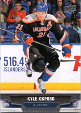 2013 UD Upper Deck Base #22 Kyle Okposo
