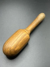 Vintage Wood Sock Darner Mending Egg Sewing Tool 5”