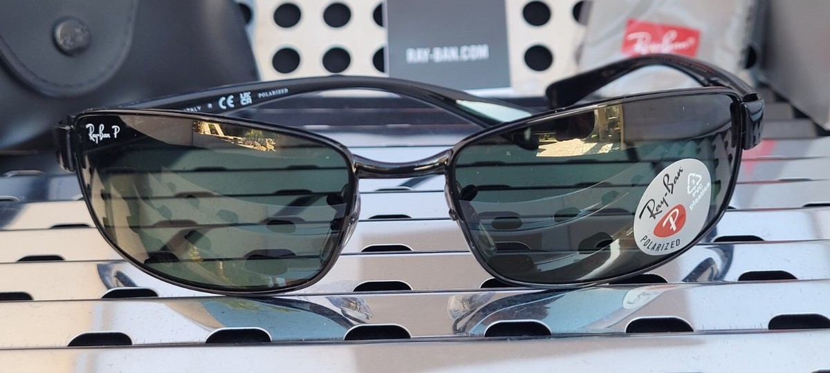 アクセサリー RB RB3544 CHROMANCE Sunglasses in Black and Silver - RB3544 | Ray-Ban®
