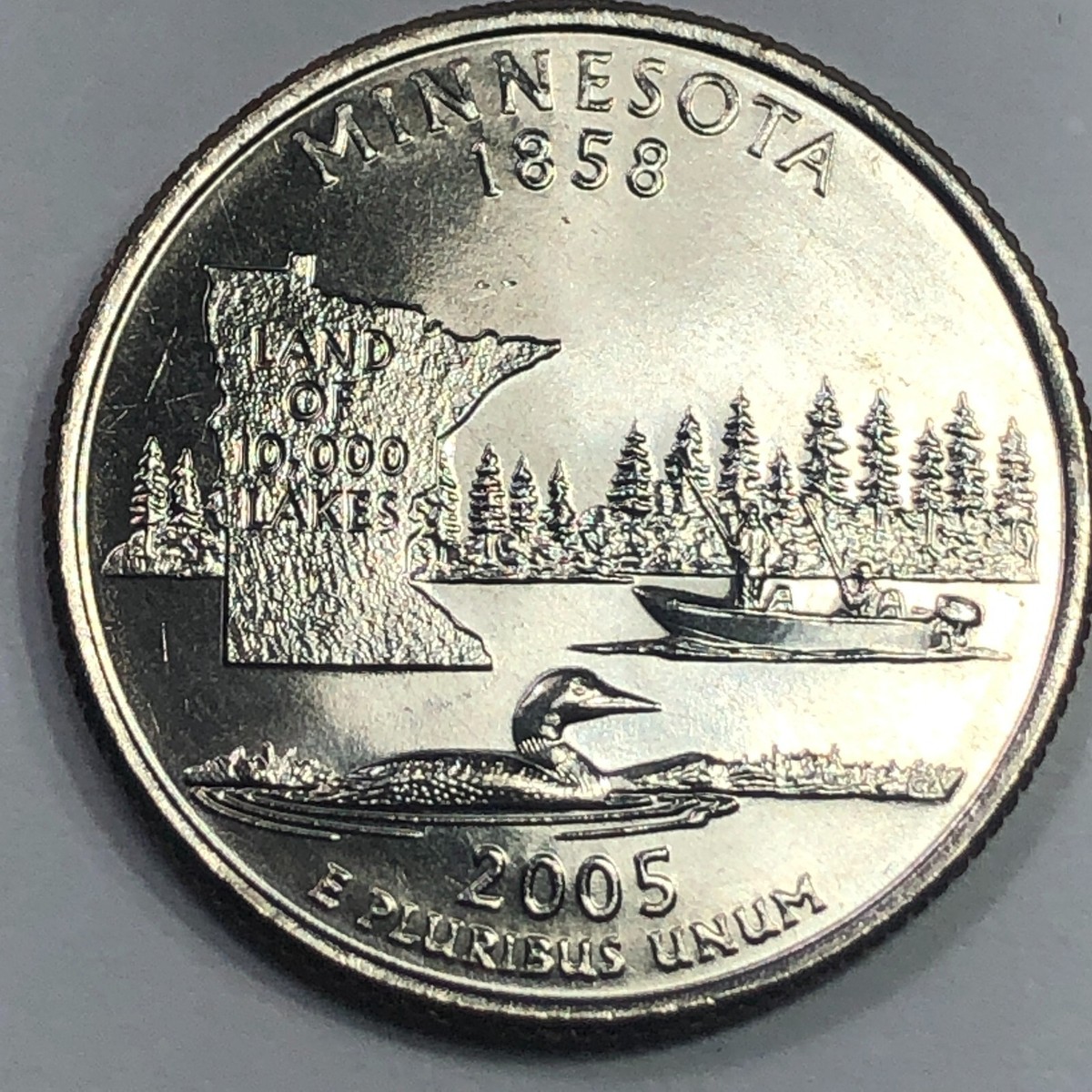 2005 D - Minnesota Statehood Quarter Dollar Coin | eBay