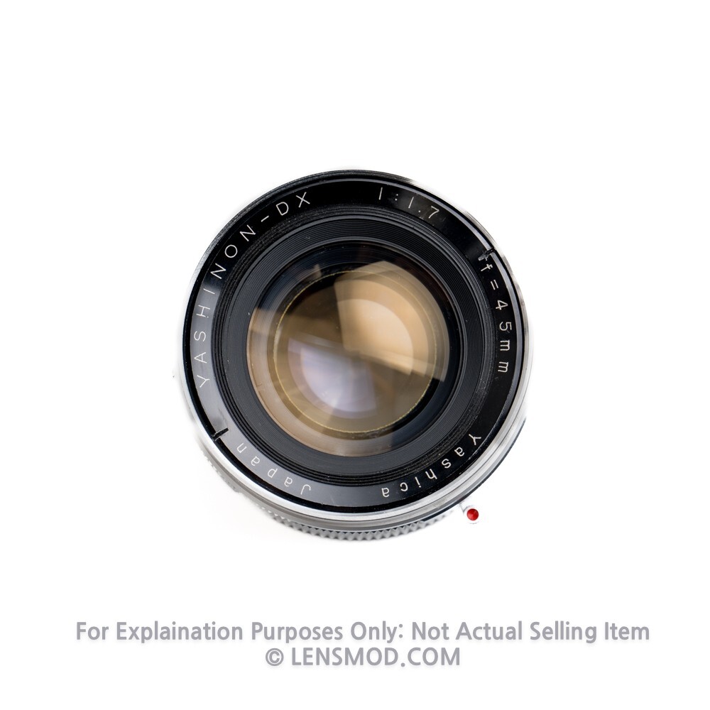 Yashica Electro 35 GS Yashinon 45mm F1.7 Classic Lens for