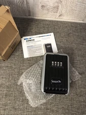 Serene Life Single Door Metal Wall Mount Combination Key Safe Box SLSFKEY25