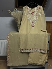Pakistani Indian designer suits stitched Aghanoor