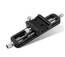 Micro-adjustment Rails for Macro Photography with DSLR and Mirrorless Cameras
