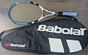 Raquette De Tennis Babolat Drive Z-Lite, Taille 4 1/4, Blanc/noir/bleu, Occasion