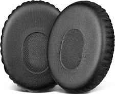 Bose QC3 / OE1 Replacement Earpads Vegan Leather, Black