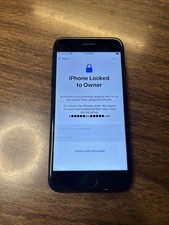 Black iPhone 7 128 GB LOCKED  Free Shipping