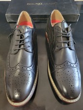 Bruno Marc Prince Men's Classic Modern Oxford Wingtip Lace Dress Shoes NEW