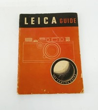 1950 Vintage Leica camera handbook by W.D. Emanuel