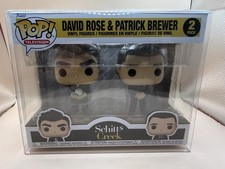 FUNKO POP SCHITTS CREEK DAVID ROSE & PATRICK BREWER WEDDING DUO W/PROTECTOR!!